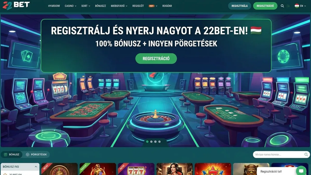 Regisztráció bónusszal